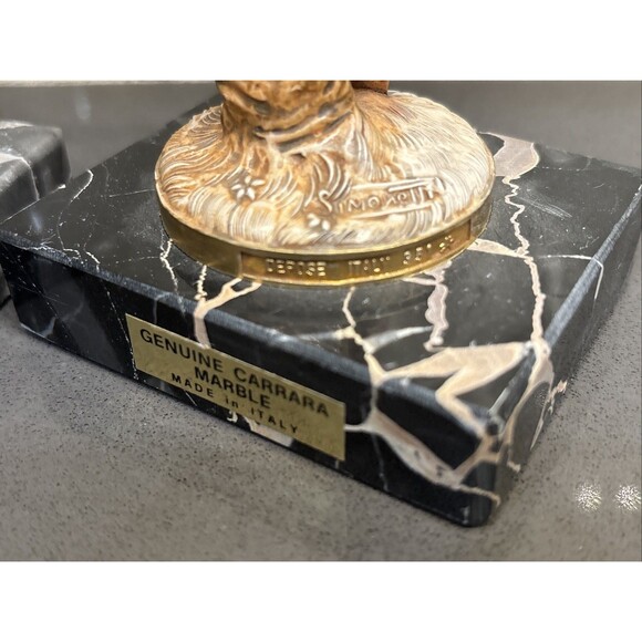 TWO Vintage Simonetti Depose Italy Ballerina Figurines #351 & 352 Carrara Marble - Picture 9 of 15